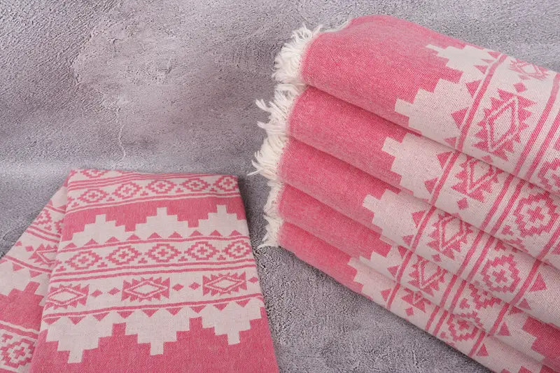 70x36 Cotton Aztec Towel, Pool Towels, Summer Gift, Lightweight Turkish towel for beach, Christmas Gift, Quick-Dry Beach Towel, Gifts For Him - 2
