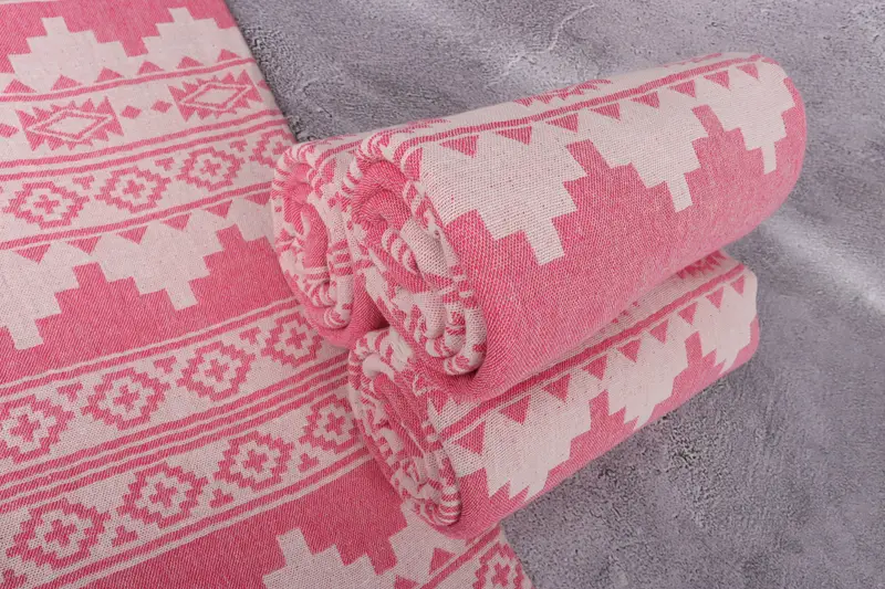 70x36 Cotton Aztec Towel, Pool Towels, Summer Gift, Lightweight Turkish towel for beach, Christmas Gift, Quick-Dry Beach Towel, Gifts For Him - 7