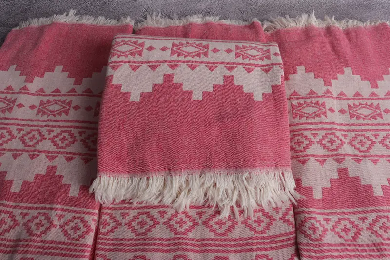 70x36 Cotton Aztec Towel, Pool Towels, Summer Gift, Lightweight Turkish towel for beach, Christmas Gift, Quick-Dry Beach Towel, Gifts For Him - 4