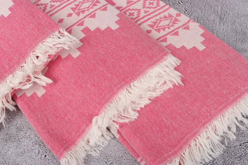 70x36 Cotton Aztec Towel, Pool Towels, Summer Gift, Lightweight Turkish towel for beach, Christmas Gift, Quick-Dry Beach Towel, Gifts For Him - 5