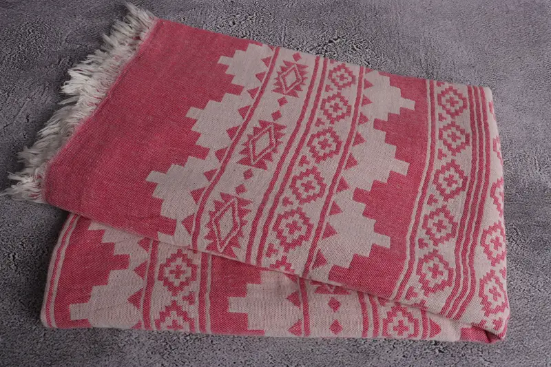 70x36 Cotton Aztec Towel, Pool Towels, Summer Gift, Lightweight Turkish towel for beach, Christmas Gift, Quick-Dry Beach Towel, Gifts For Him - 6