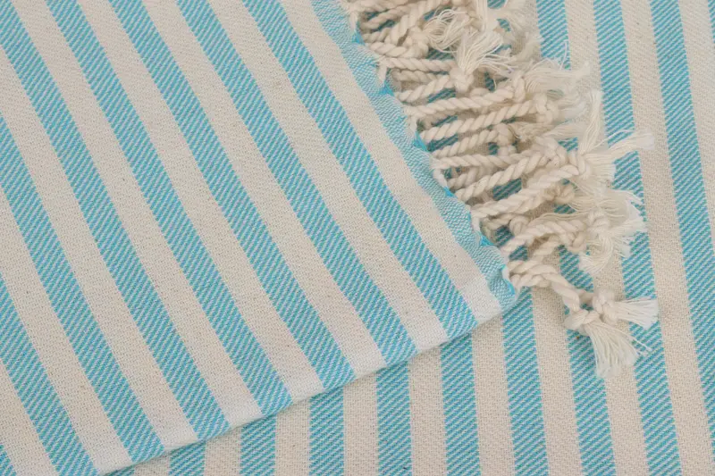 Bachelorette Towel, Monogram Kitchen Towel, Turkish Towel Hand Towel, 40x24 Cotton Striped Towel, Bridesmaid Gift, Turkish Towel, Turkish Hand Towel - 7