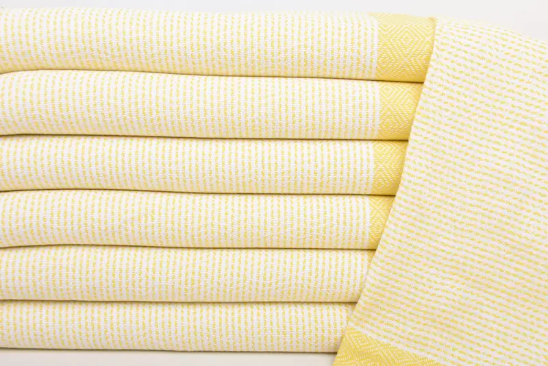 Personalized Hand Towel, 40x18 Cotton Diamond Towel, Turkish Hand Towel, Spa Towel, Boyfriend Christmas Gift, Wedding Gift, Decorative Towel - 2