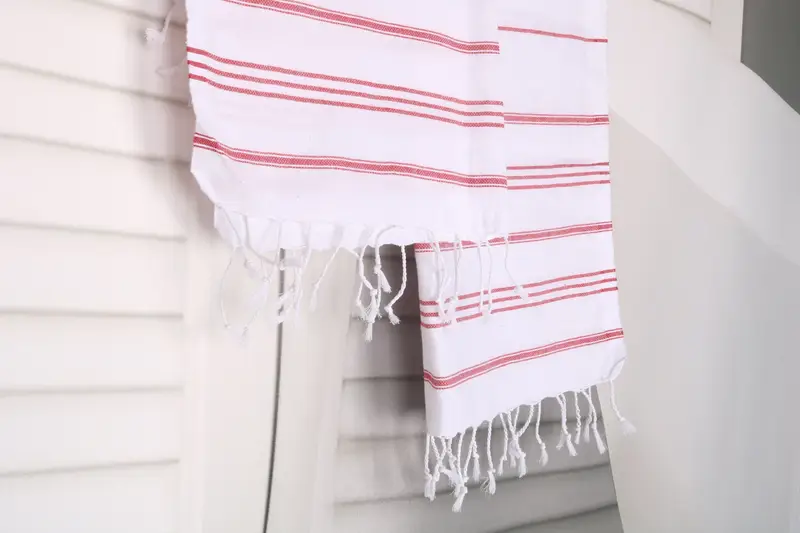 Personalized Gift, 40x24 Cotton Striped Towel, Turkish Tea Towel, Wedding Anniversary Gift, Mother Of The Groom Gift, Monogrammed Hand Towel - 8