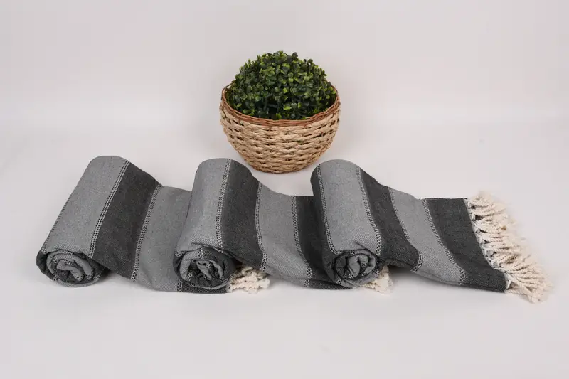 Engagement Gift, 68x36 Cotton Striped Towel, Custom Name Towel, Beach Size Towel, Bachelorette Party Gifts, Wedding Gift, Housewarming Gift - 8