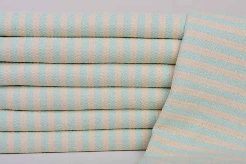 Bio-Handtuch, 70x40 Baumwoll-Chevron-Handtuch, Junggesellengeschenk, umweltfreundliches türkisches Peshtemaltuch, leichtes türkisches Handtuch, Personalisiertes Geschenk - 2
