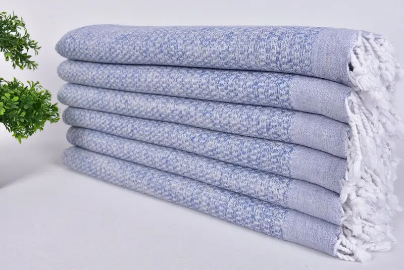 Antibacterial Turkish peshtemal towel, Bachelorette Party Gifts Bridesmaids, Gift For Him, Travel Towel, Embroidery Towels, Absorbent towel - 3