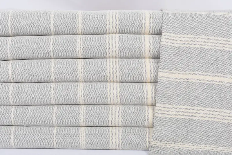 Spa Towel, Wedding Favors, Girl Trip Party Favor, Monogram Towels, Halloween Gifts, Bridesmaid Gifts, 38x24 Cotton Striped Towel, Custom Hand Towel - 2