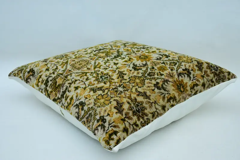 Handmade Kilim Cushion, Aztec Cushion, Cushion, Gift Pillow, Outdoor Pillow Cover, 28x28 Beige Pillow Cover, Throw Kilim Pillow - 6