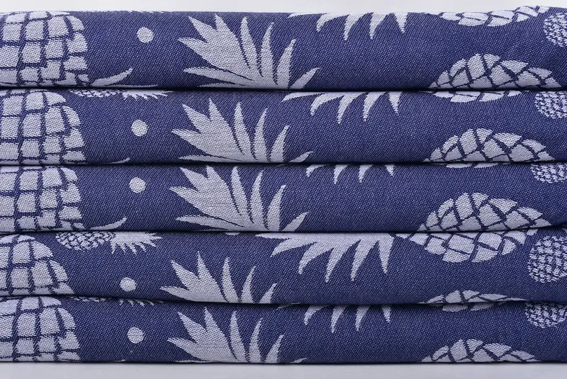 Turkish hand towel, 70x36 Cotton Pineapple Design Towel, Absorbent Turkish towel, Wedding Day Gift For Bride, Kids Beach Towel, Peshtemal Towel - 3