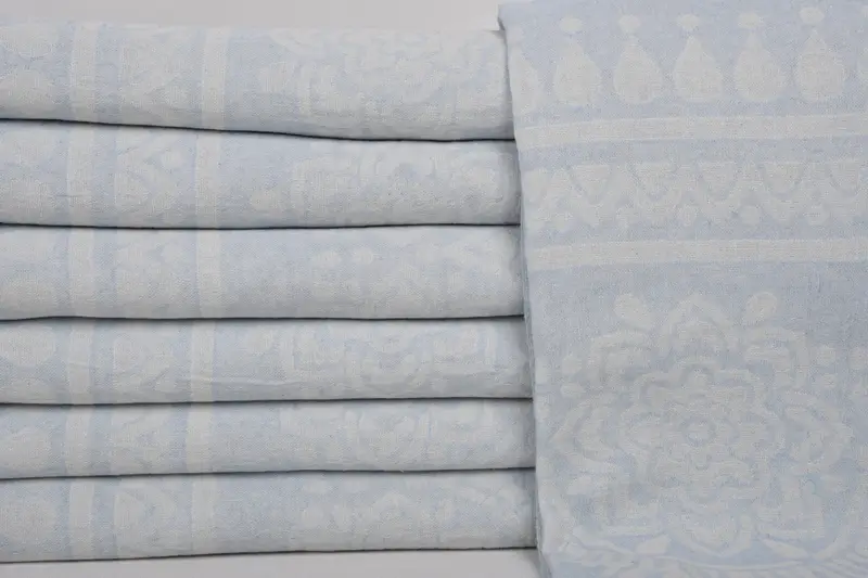 Personalized Turkish Towel, Personalized Beach Towel, Christmas Gift, Wedding Anniversary Gift, Turkish towel, 74x36 Cotton Floral Patterned Towel - 2