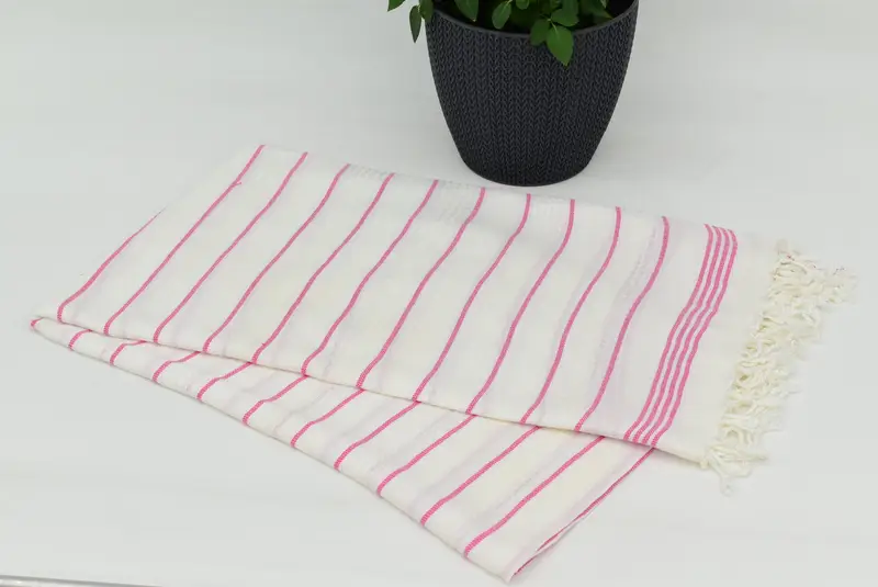 Bachelorette Party Favors, Towel With Name, Personalized Bridesmaid Gift, 70x40 Cotton Striped Towel, Grandma Gift, Spa Towel, Large Turkish Towel - 4