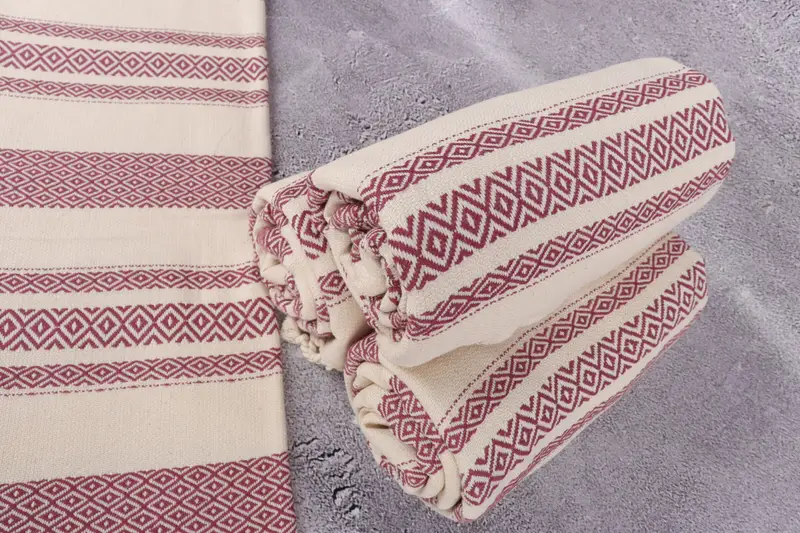 Turkish bath towel, Bachelor Gifts, 70x36 Cotton Diamond Towel, Christmas Favors, Lightweight Turkish towel for beach, Personalized Turkish Towel - 8
