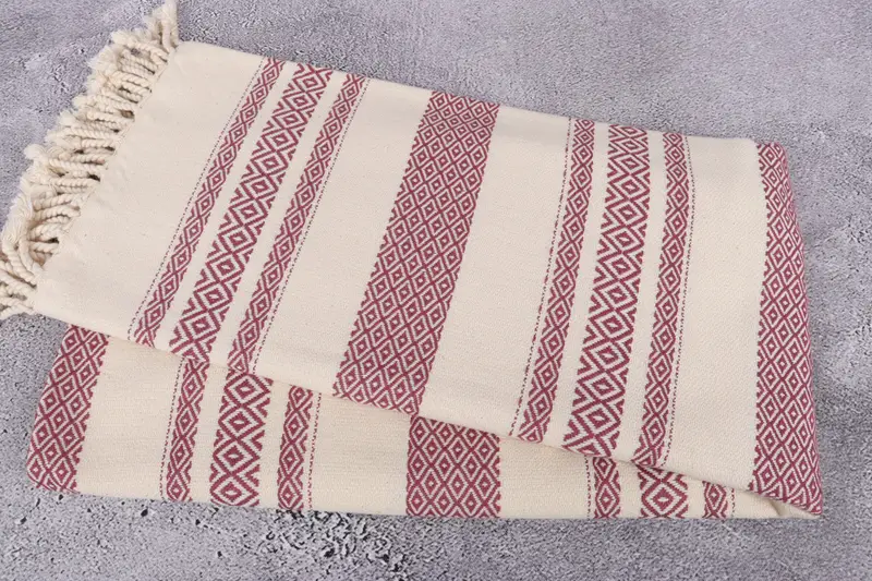 Turkish bath towel, Bachelor Gifts, 70x36 Cotton Diamond Towel, Christmas Favors, Lightweight Turkish towel for beach, Personalized Turkish Towel - 6
