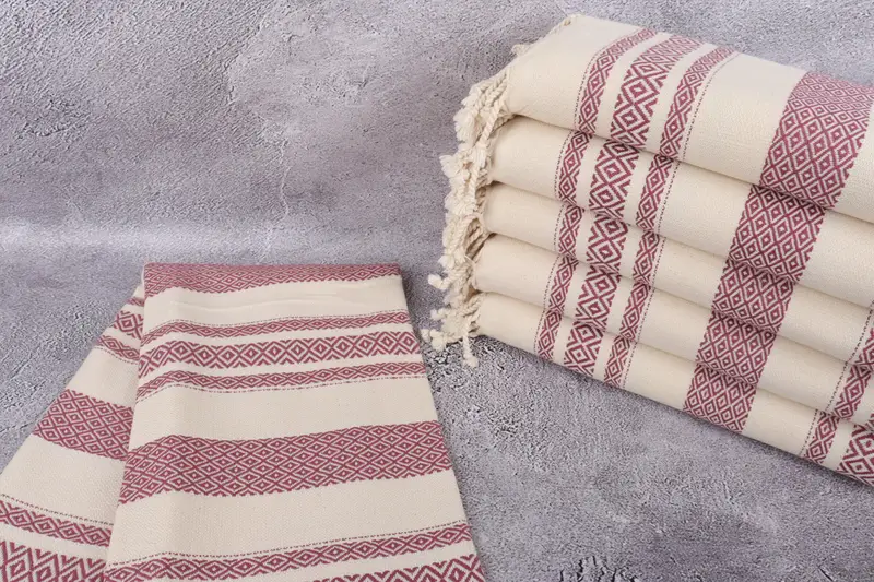 Turkish bath towel, Bachelor Gifts, 70x36 Cotton Diamond Towel, Christmas Favors, Lightweight Turkish towel for beach, Personalized Turkish Towel - 2