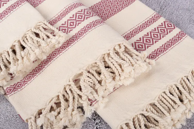 Turkish bath towel, Bachelor Gifts, 70x36 Cotton Diamond Towel, Christmas Favors, Lightweight Turkish towel for beach, Personalized Turkish Towel - 5
