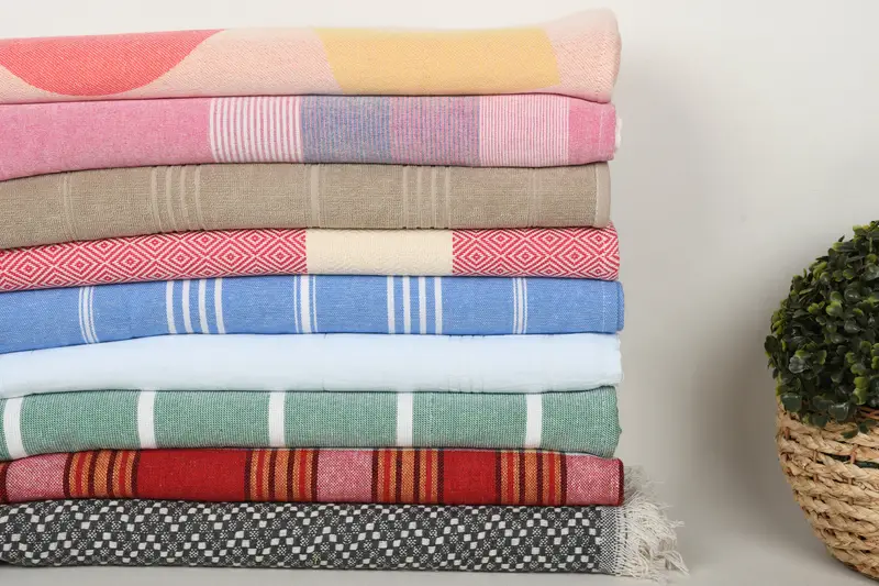 Bridesmaid Gifts, Girls Weekend Getaways Ideas, Bathroom Towel, Bachelorette Party Favors, Travel Towel, 70x40 Cotton Set of 10 Towel, Fouta towel - 3