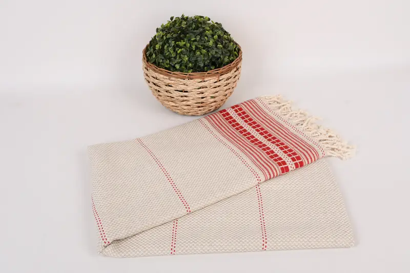 68x40 Linen Striped Towel, Summer Gift Ideas, Girls Weekend Getaways Gifts, Custom Gift, Bachelor Gifts, Best Friend Gift Ideas, Personalized Towel - 4
