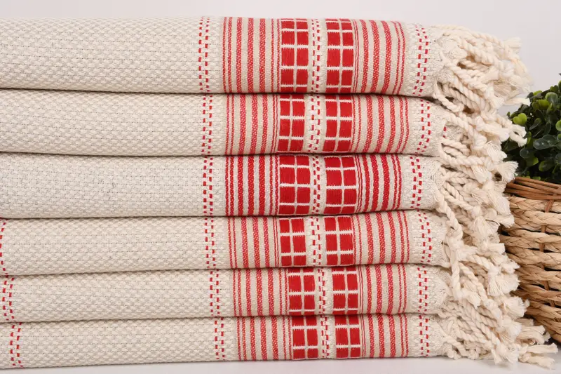 68x40 Linen Striped Towel, Summer Gift Ideas, Girls Weekend Getaways Gifts, Custom Gift, Bachelor Gifts, Best Friend Gift Ideas, Personalized Towel - 2