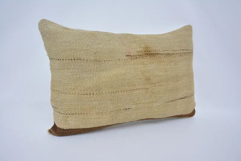 Interior Designer Pillow, Pillow for Sofa, Rustic Cushion Case, Oriental Pillow Sham, Gift Pillow, 16x24 Beige Cushion Case, Cushion - 3