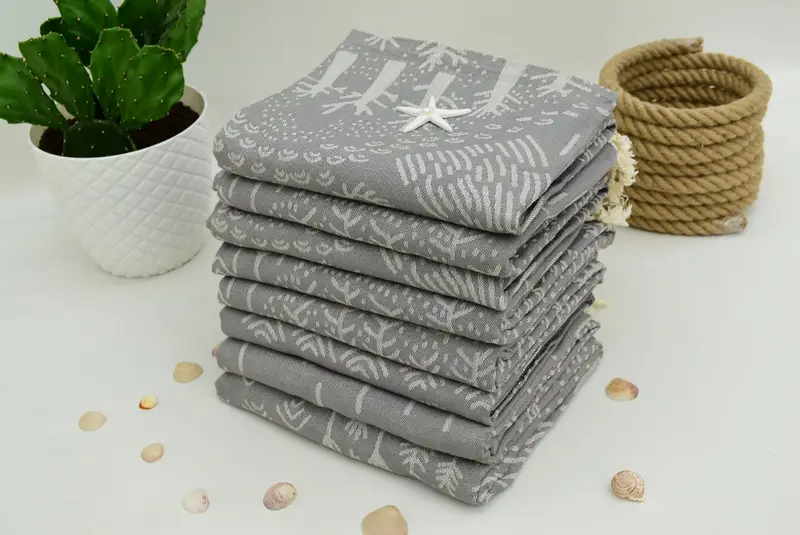 68x40 Cotton Mountain Design Towel, Lightweight towel, Customized Towels, Personalized Beach Towel, Turkish Bath Towel USA, Custom Beach Towel - 1