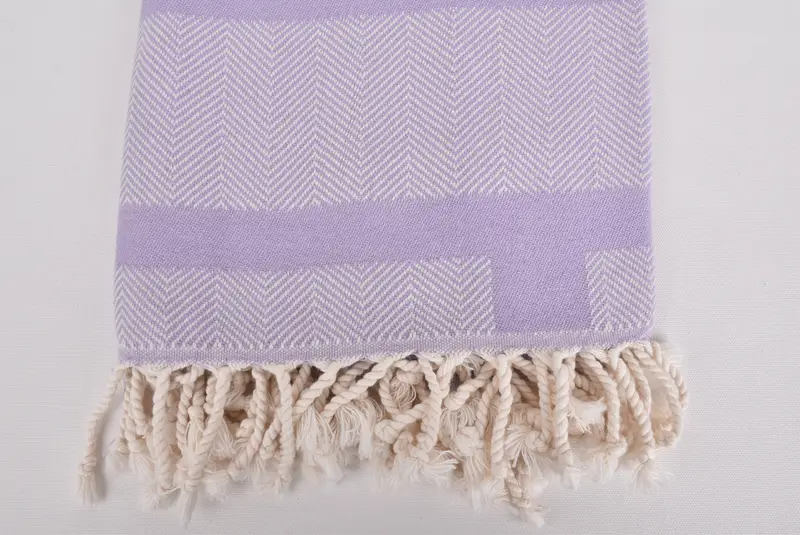 Custom Bath Towel, Personalized Gifts, Personalized Gift For Him, Home Decor Gifts, Custom Gift, Family Gift Basket, 68x38 Cotton Chevron Towel - 3