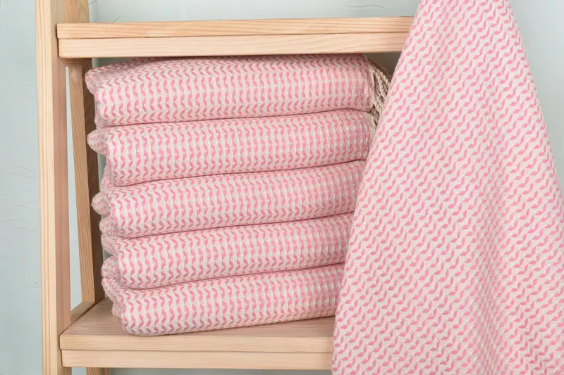 Peshtemal Towel, Organic cotton peshtemal for spa and beach, Cotton towel, Bridesmaid Gift, 70x40 Cotton Diamond Towel, Wedding Gift For Bride - 1