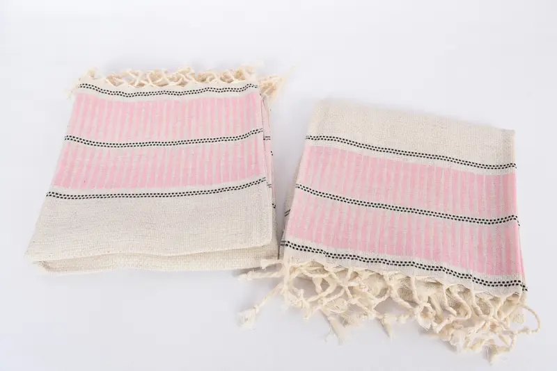 Turkish Tea Towel, Monogrammed Hand Towel, Bridal Gifts, Turkish Hand Towel, Summer Towel, 40x20 Linen Striped Towel, Beach Theme Bachelorette Party - 7