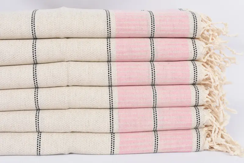 Turkish Tea Towel, Monogrammed Hand Towel, Bridal Gifts, Turkish Hand Towel, Summer Towel, 40x20 Linen Striped Towel, Beach Theme Bachelorette Party - 3