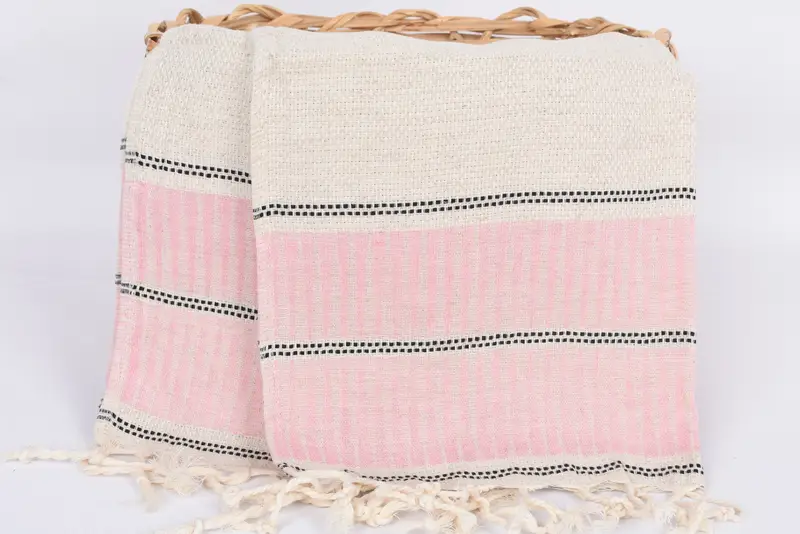 Turkish Tea Towel, Monogrammed Hand Towel, Bridal Gifts, Turkish Hand Towel, Summer Towel, 40x20 Linen Striped Towel, Beach Theme Bachelorette Party - 5