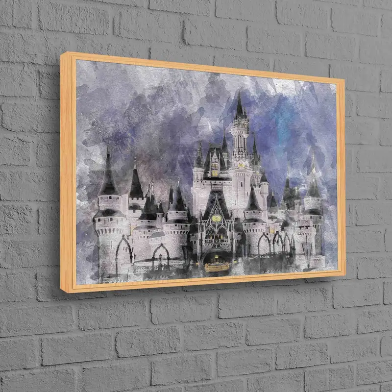 魅惑のシンデレラ城キャンバス: ディズニー マジック for Kids