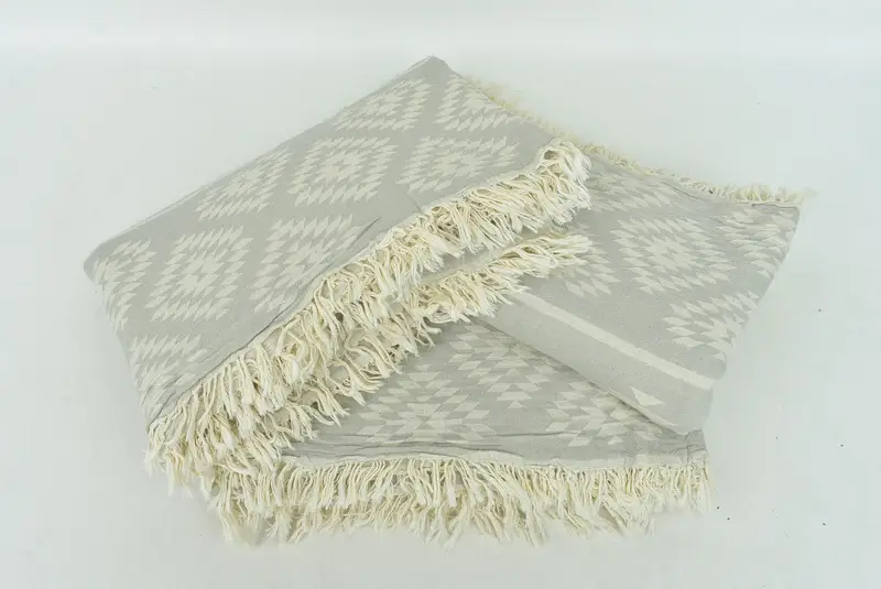 Tablecloth, Large Beach Towel Personalized, Housewarming Gift, 84x56 Cotton Kilim Design Towel, Bridesmaid Gifts, Bachelor Bachelorette Party Favors - 7