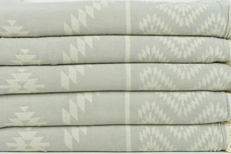 Tablecloth, Large Beach Towel Personalized, Housewarming Gift, 84x56 Cotton Kilim Design Towel, Bridesmaid Gifts, Bachelor Bachelorette Party Favors - 3