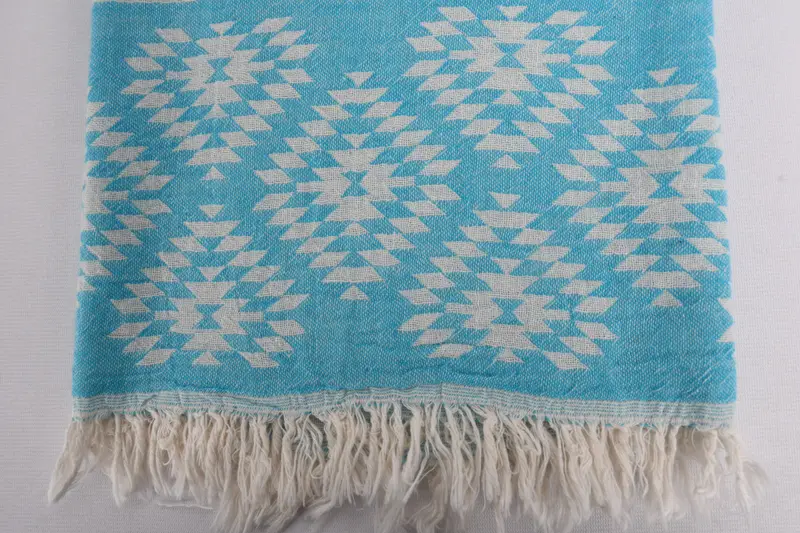 40x18 Cotton Kilim Towel, Turkish Towel Monogram, Personalized Gift For Her, Personalized Gifts, Wedding Favors, Guest Towel, Monogram Hand Towel - 6