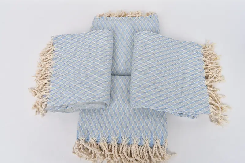 Birthday Gift, Bath towel, Beach towel, 68x40 Cotton Geometric Towel, Girls Weekend Favors, Wedding Hand Made Gift, Gift For Him, Peshtemal Towel - 6