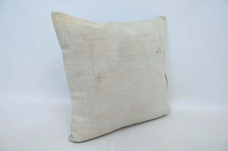 24x24 Beige Pillow, Interior Designer Pillow, Bright Pillow Case, Boho Pillow, Cozy Throw Cushion Cover, Kilim Cushion Sham, Pillow Cover - 3