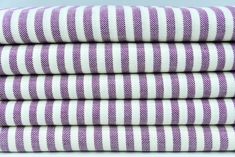 Yaz havlu, monogram mutfak havlu, kişiselleştirilmiş el havlu, nedime iyilikleri, banyo havlu, 40x24 pamuklu çizgili havlu, ev için hediye - 2