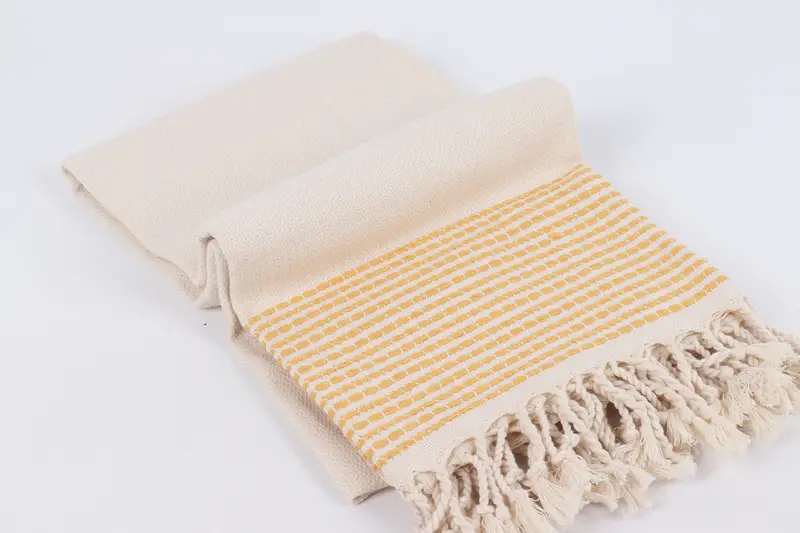 Summer Gift, Monogram Turkish Towel, 70x36 Cotton Striped Towel, Turkish beach towel, Bachelorette Favor, Handwoven Turkish Towel, Summer Gift Ideas - 6