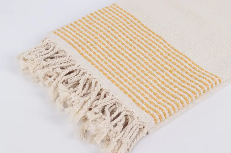 Summer Gift, Monogram Turkish Towel, 70x36 Cotton Striped Towel, Turkish beach towel, Bachelorette Favor, Handwoven Turkish Towel, Summer Gift Ideas - 7