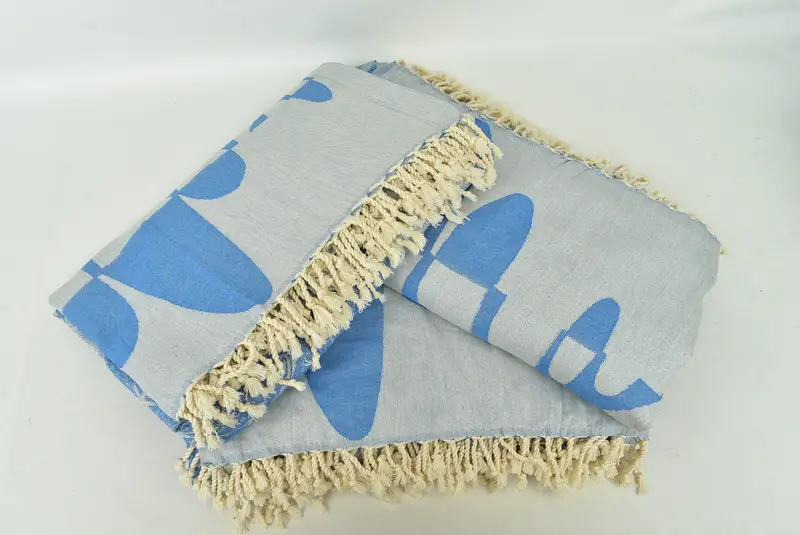Wedding Favors, 100x80 Cotton Turtle Design Towel, Decorative Blanket, Boyfriend Gift, Turkish Blanket, Custom Wedding Gift From Bridesmaid - 8