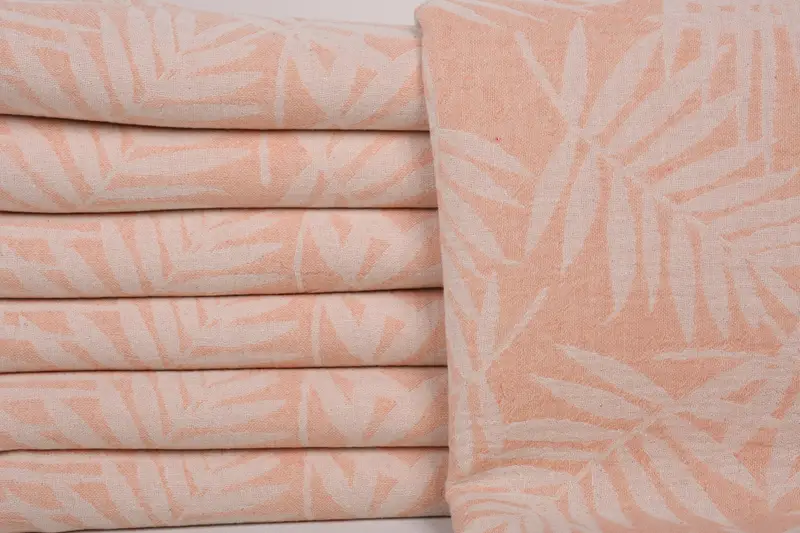 Travel towel, 64x40 Cotton Floral Patterned Towel, Housewarming Gift, Turkish beach towel, Memorial Gift, Travel Towel, Turkish bath towel - 2