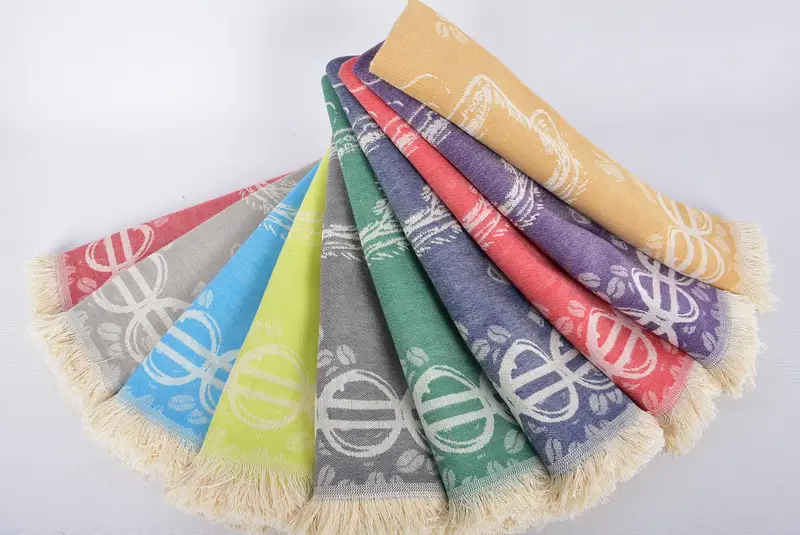 Turkish Tea Towel, Bathroom Towels, Best Friend Christmas Gift, Turkish Hand Towel, Gift For Him, 28x20 Cotton Coffee Patterned Towel, Gifts For Him - 4