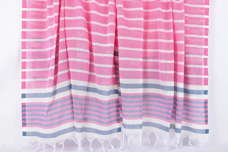 Bridal Shower Gift, Thin towel, 68x40 Cotton Striped Towel, Christmas Favors, Bridesmaid Gift, Best spa Turkish towel for luxury home decor - 8