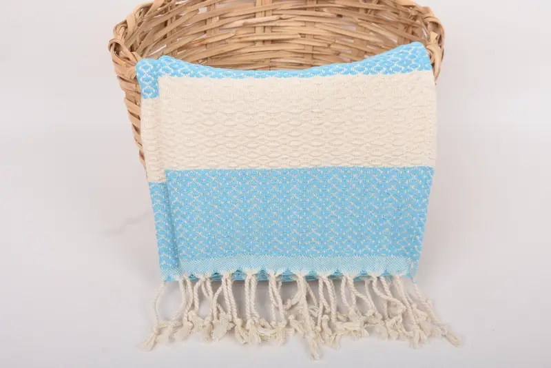 Turkish Hand Towel, Bride Gift, Best Wedding Gift, Monogrammed Hand Towel, 40x20 Cotton Geometric Towel, Bulk Order Towel, Custom Hand Towel - 5