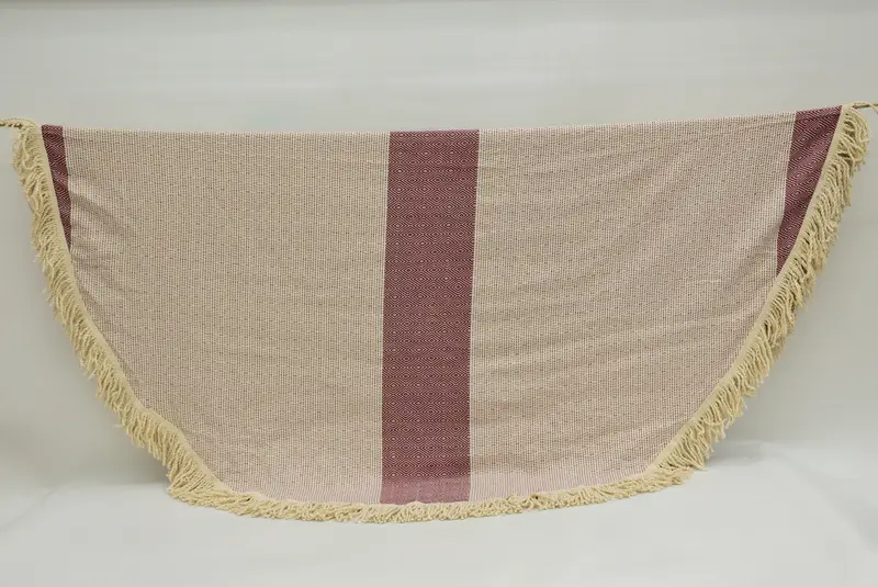 Bachelor Party Favors, Sand-free towel, 64x64 Cotton Round Diamond Towel, Unique Wedding Gift, Absorbent Turkish towel, Employee Gifts, Luxury towel - 3