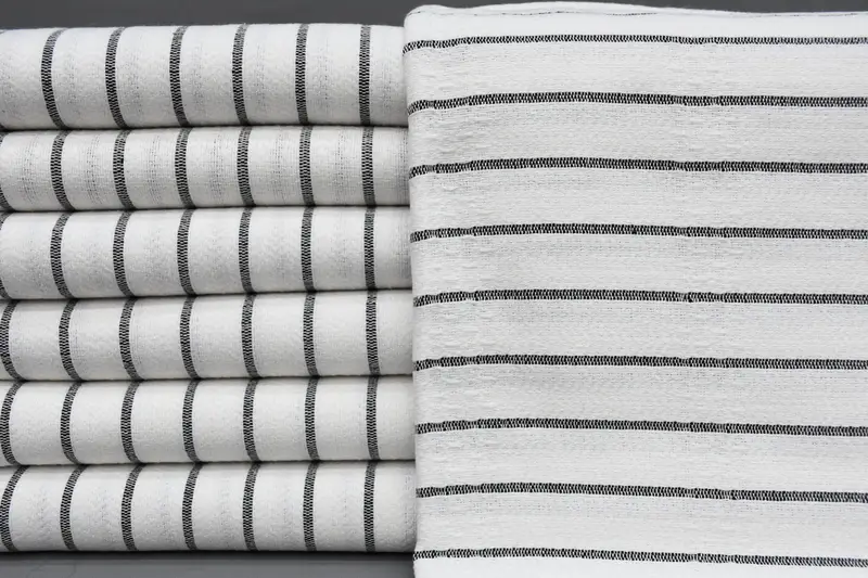 70x40 Cotton Striped Towel, Bachelorette Gifts, Personalized Wedding Gift, Custom Towel, Maid Of Honor Gift, Personalized Bridesmaid Beach Towel - 1