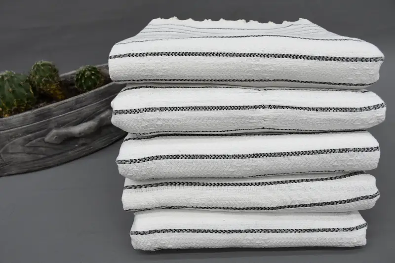 70x40 Cotton Striped Towel, Bachelorette Gifts, Personalized Wedding Gift, Custom Towel, Maid Of Honor Gift, Personalized Bridesmaid Beach Towel - 4