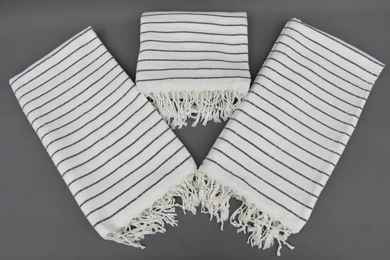 70x40 Cotton Striped Towel, Bachelorette Gifts, Personalized Wedding Gift, Custom Towel, Maid Of Honor Gift, Personalized Bridesmaid Beach Towel - 8