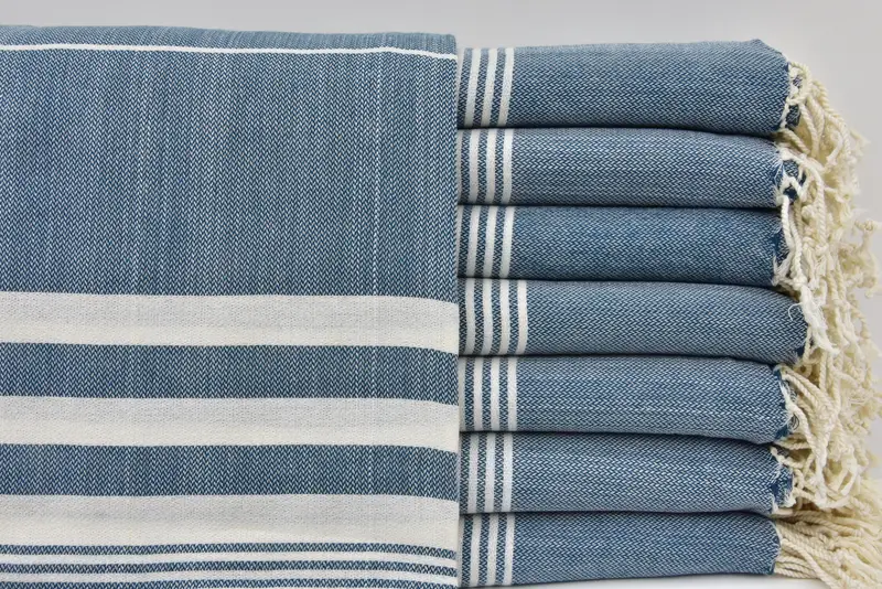 Gift For Bride, Bachelor Bachelorette Party Favors, Quick-dry peshtemal, 70x40 Cotton Striped Towel, Handmade Turkish hammam towel, Bath towel - 1