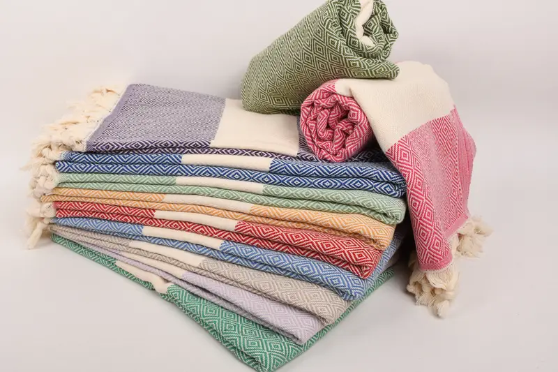 Turkish Tea Towel, 36x20 Cotton Diamond Towel, Personalized Gifts, Bathroom Towels, Bridesmaid Gift, Wedding Gift Kitchen Towel, Christmas Favors - 7